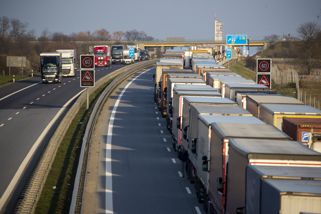 Stau (Archivbild: Odd Andersen/AFP)