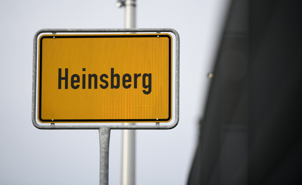 Ortssschild von Heinsberg