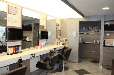 Friseursalon von Stéphanie Heinen-Heindrichs in Halenfeld (Bild: Anja Verbaarschot/BRF)