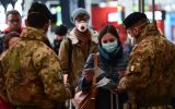 Passagierkontrollen am Hauptbahnhof von Mailand (Bild: Miguel Medina/AFP)