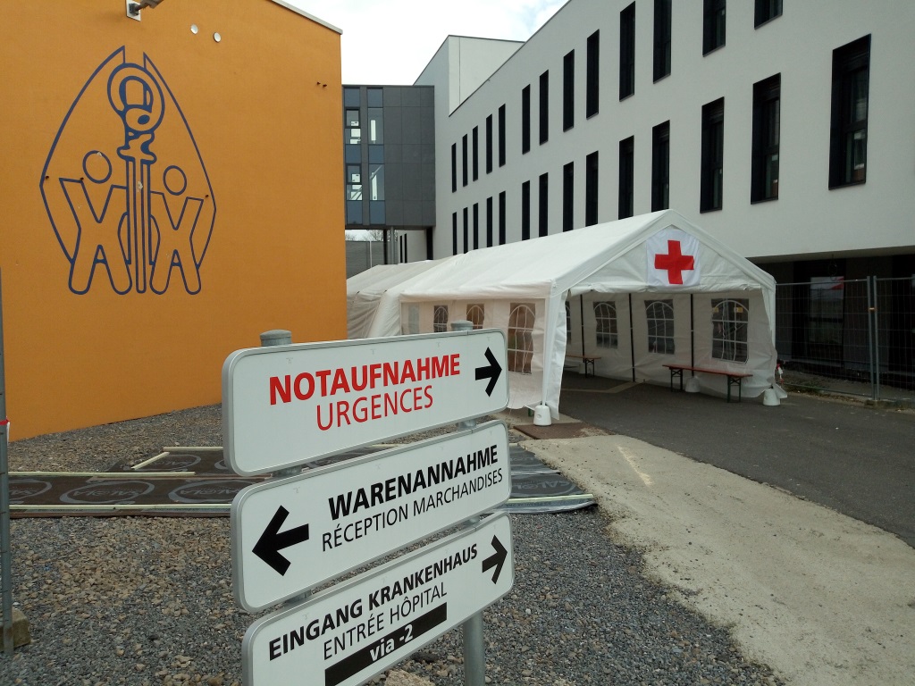 St. Nikolaus-Hospital Eupen (Archivbild: Manuel Zimmermann/BRF)