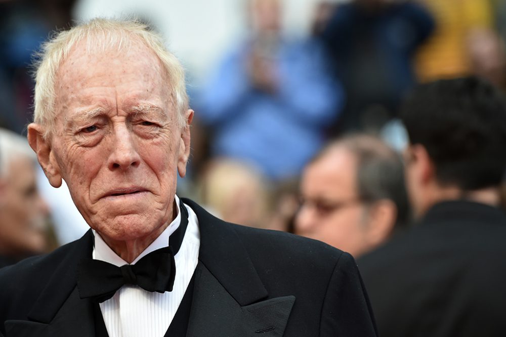 Der Schauspieler Max von Sydow am 15,5,2016 in Cannes (Bild: Alberto Pizzoli/AFP)