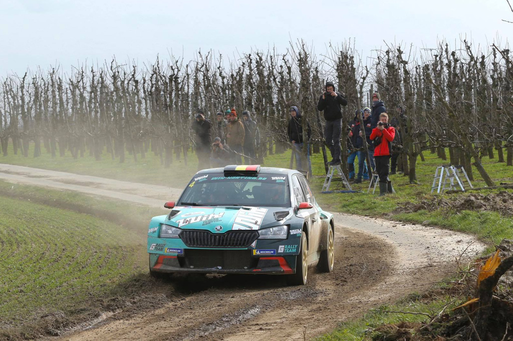 Ghislain de Mevius gewinnt die Rallye van Haspengouw in Landen (Bild: BRC)