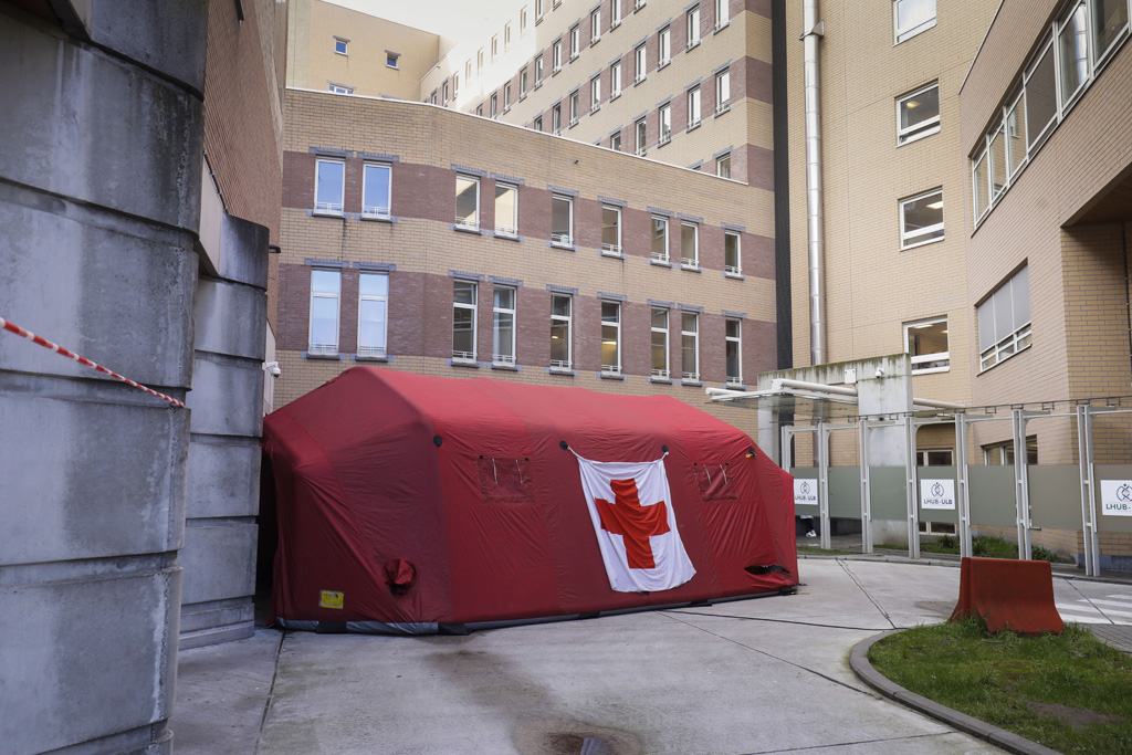 Klinik Saint-Pierre in Brüssel (Bild: Thierry Roge/Belga)
