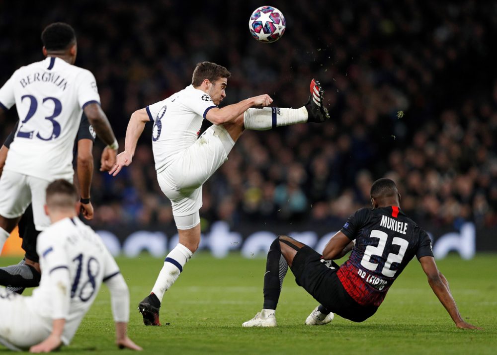 CL-Spiel zwischen Tottenham und RB Leipzig (Bild: Adrian Dennis/AFP)