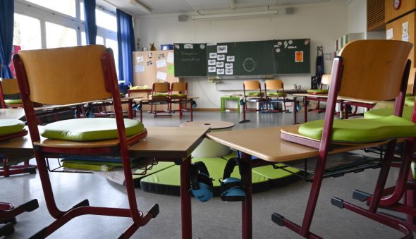 In Deutschland bleiben die Schulen geschlossen (Bild: Thomas Kienzle/AFP)