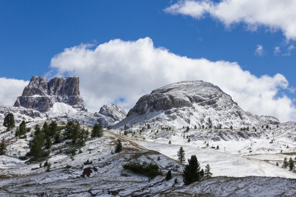 Schneebedeckte Berge in Südtirol (© Bildagentur PantherMedia / Susanne Bertram)