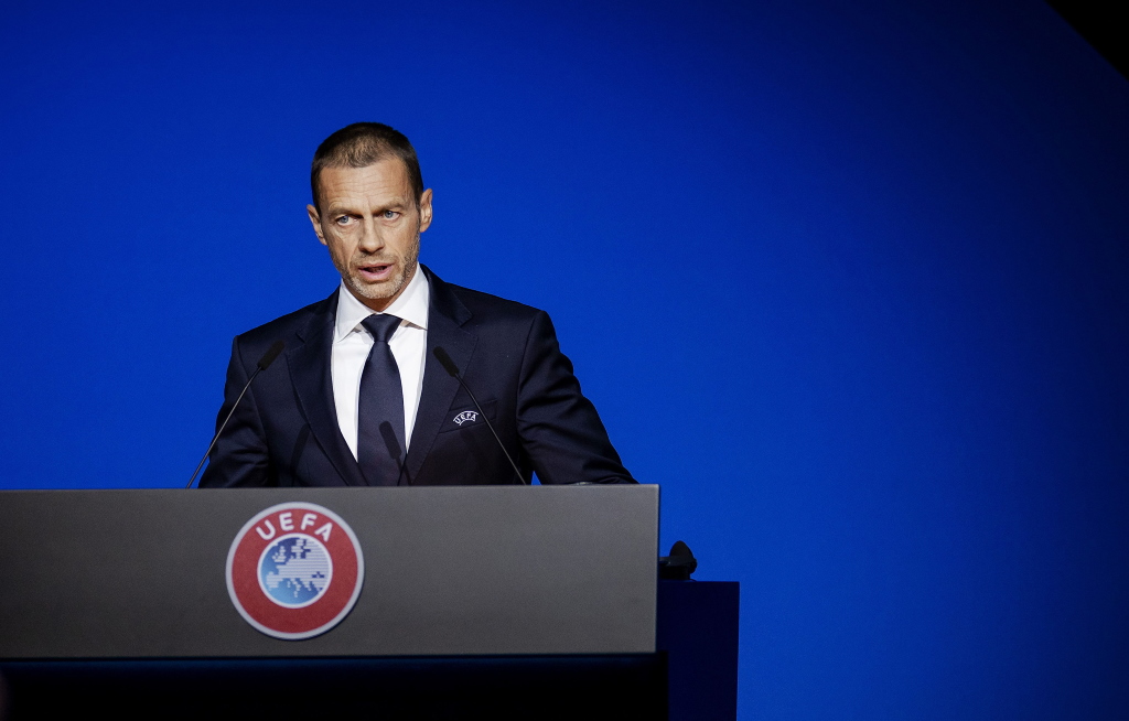 UEFA-Präsident Aleksander Ceferin (Bild: Robin Van Lonkhuijsen/AFP)