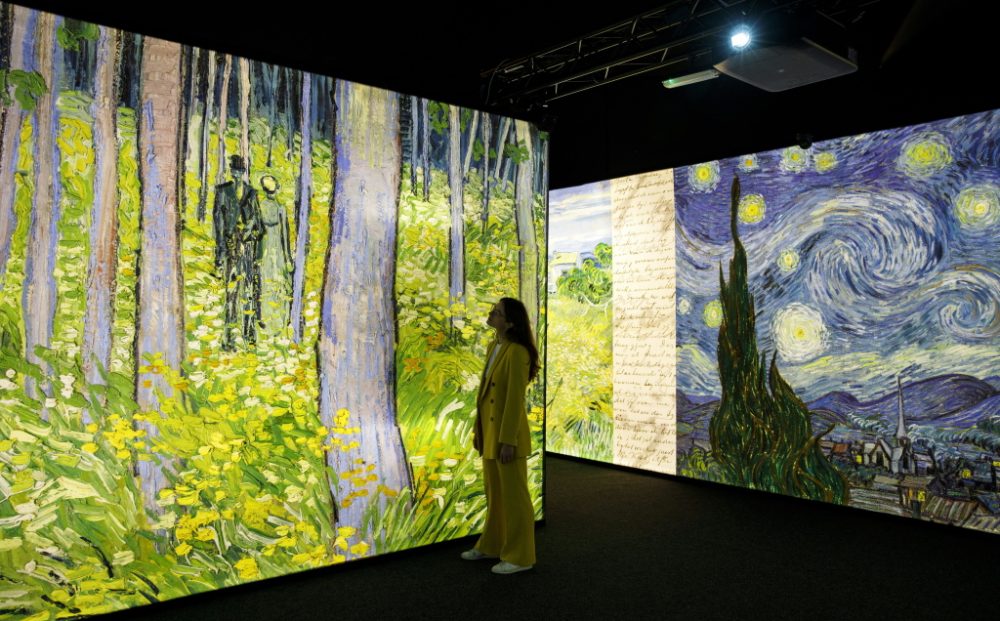 In London läuft derzeit die Ausstellung "Meet Vincent van Gogh" (Bild: Tolga Akmen/AFP)