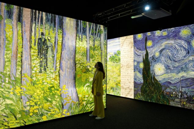 In London läuft derzeit die Ausstellung "Meet Vincent van Gogh" (Bild: Tolga Akmen/AFP)