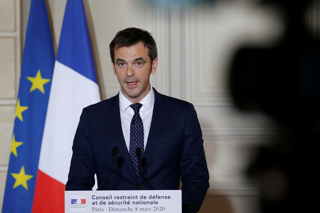 Der französische Gesundheitsminister Olivier Veran (Bild: Pascal Rossignol/AFP)