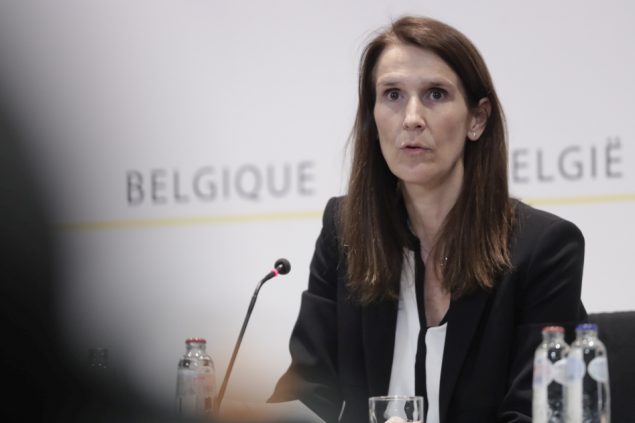 Sophie Wilmès (Bild: Olivier Hoslet/BELGA)