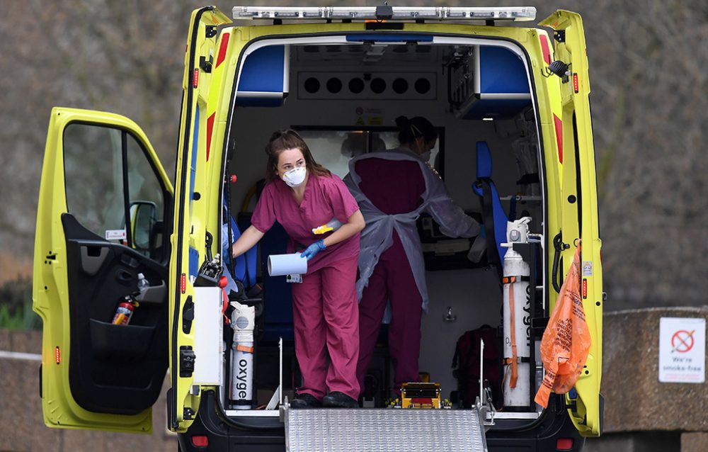 Rettungskräfte in London