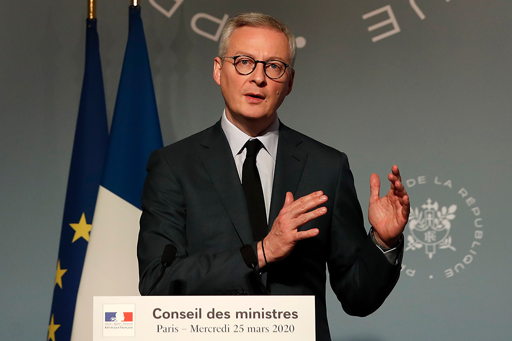 Der französische Wirtschafts- und Finanzminister Bruno Le Maire (Bild: Francois Mori/POOL/AFP)