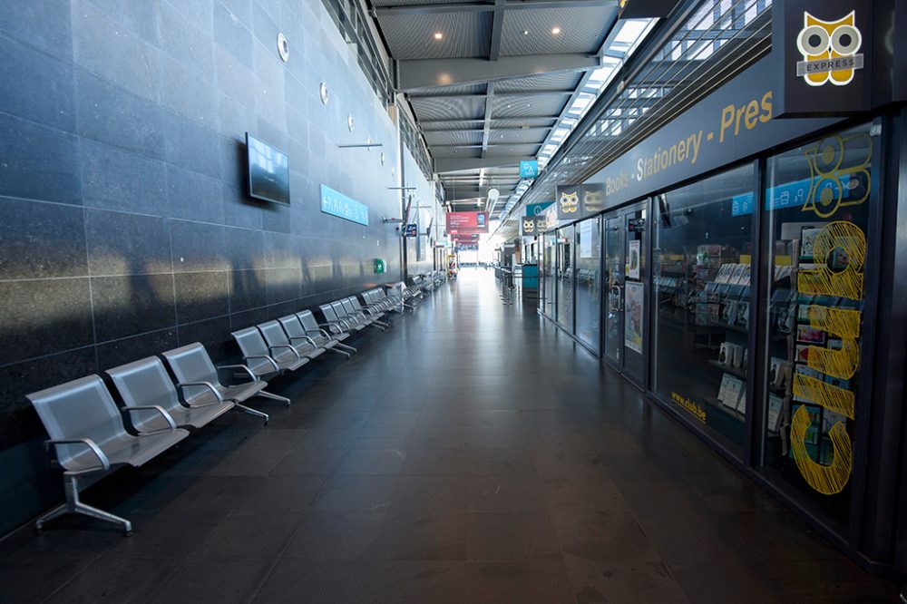 Der Brussels Airport in Charleroi am 10. April (Bild: Christophe Licoppe/Pool/Belga)