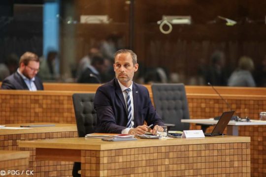 PDG-Sitzung am 27. April 2020 (Bild: Cathérine Keutgen/PDG)