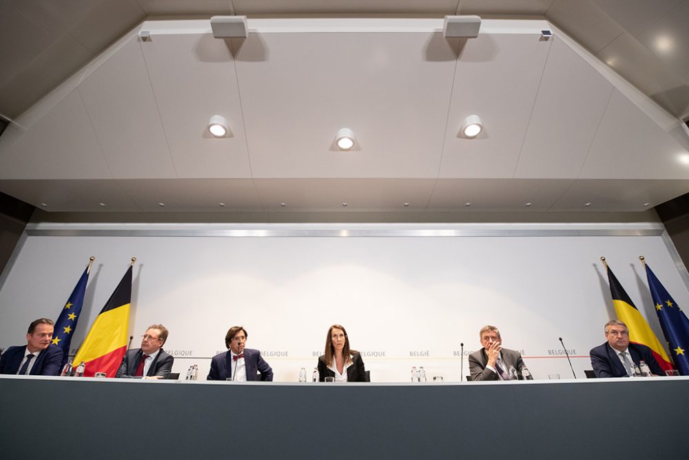 Pressekonferenz des Nationalen Sicherheitsrats am 15. April