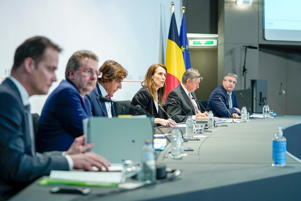 Pressekonferenz des Nationalen Sicherheitsrats am 24, April