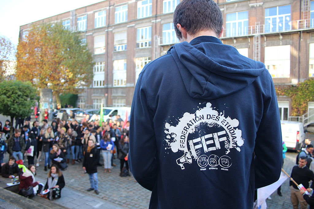 Aktionstag der FEF am 15.11.2018 in Brüssel (Illustrationsbild: Ophelie Delarouzee/Belga)