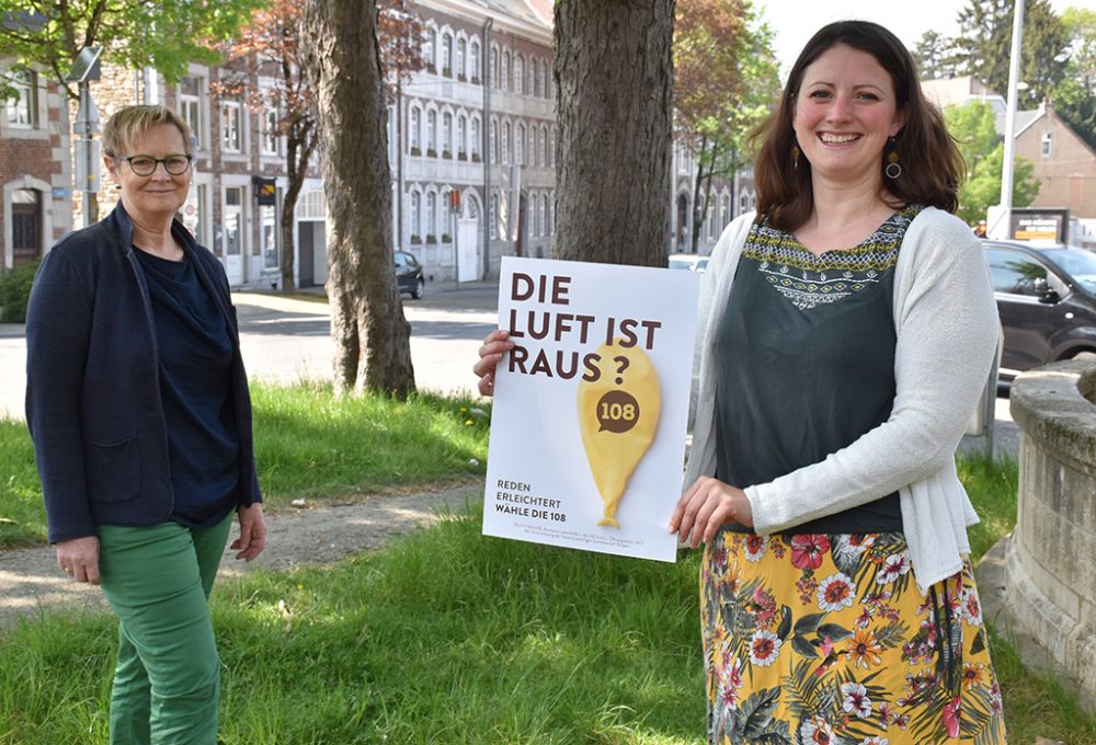 Franziska Franzen und Annabelle Reul (Bild: Telefonhilfe 108)