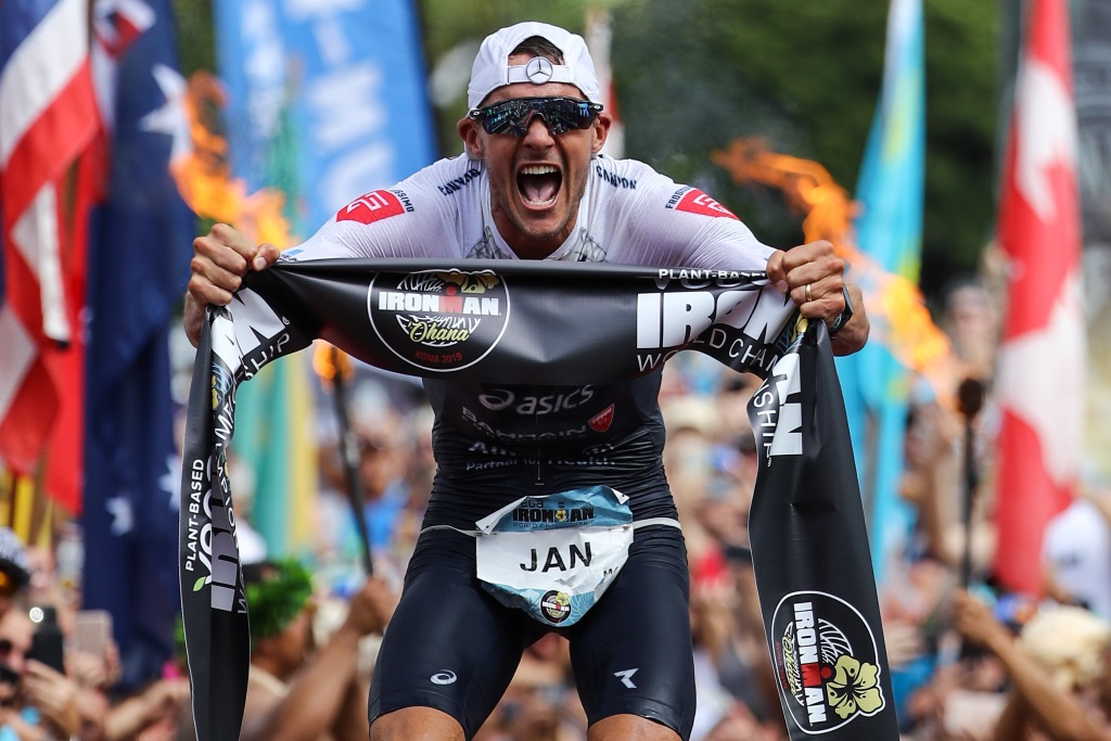 Frodeno beim Ironman-Sieg auf Hawaii 2019 (Bild: David Pintens/belga)