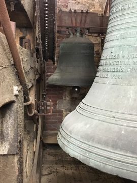 Die Glocken der St.-Nikolaus-Kirche in Eupen (Bild: Meakusma)
