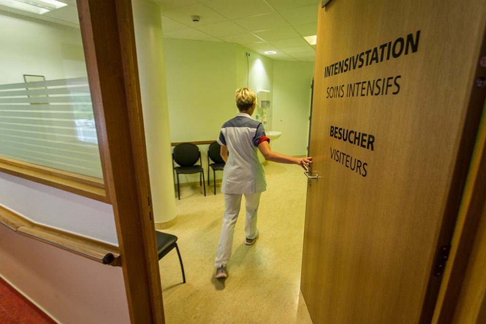 Intensivstation des St.-Nikolaus-Hospitals in Eupen (Archivbild: Thierry Roge/Belga)