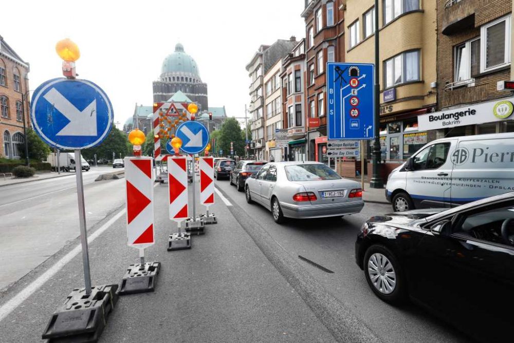 Arbeiten am Leopold-II-Tunnel begonnen (Bild: Thierry Roge/Belga)