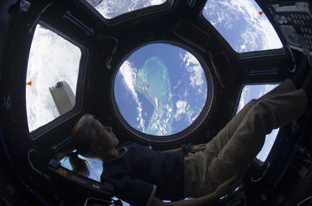 Astronautin (Bild: AFP/NASA)