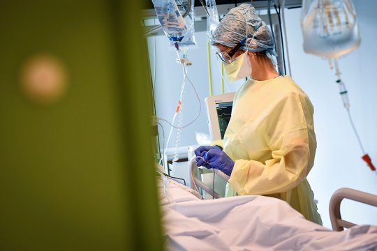 Pflegepersonal (Illustrationsbild: Dirk Waem/Belga)