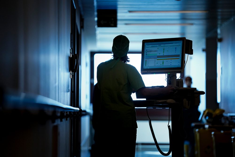 Erasmus-Krankenhaus in Brüssel (Bild: Kenzo Tribouillard/AFP)