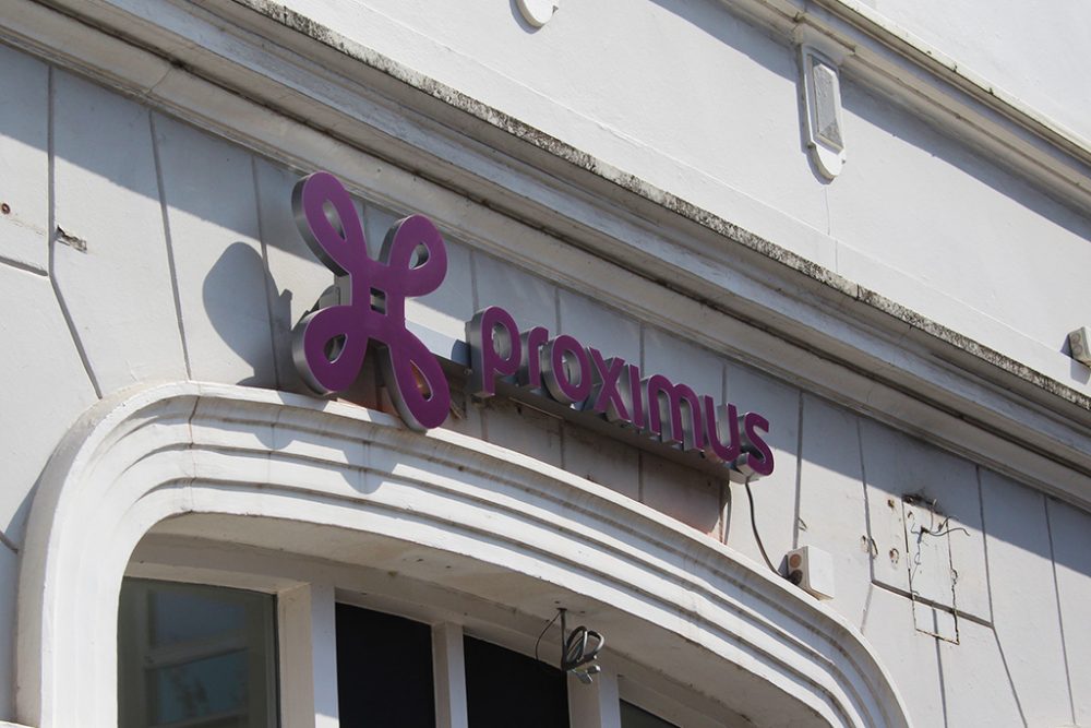 Proximus-Filiale in Eupen (Bild: Andreas Lejeune/BRF)