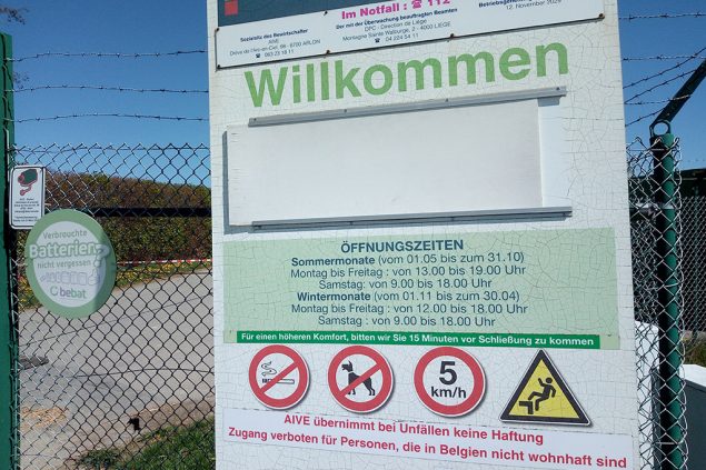 Recypark Amel-Medell - Neue Öffnungszeiten im Recypark (Bild: Manuel Zimmermann/BRF)
