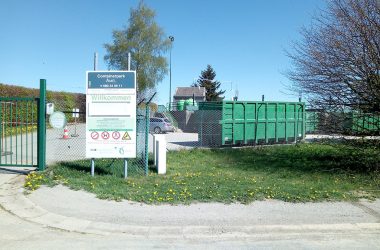 Recypark Amel-Medell - Hier noch geschlossen (Bild: Manuel Zimmermann/BRF)
