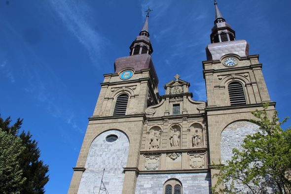 Die St. Nikolaus-Pfarrkirche in Eupen (Bild: Sarah Dederichs/BRF)