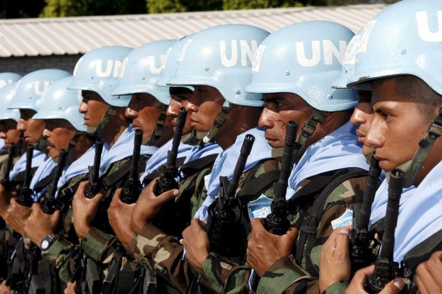 UN-Blauhelmsoldaten