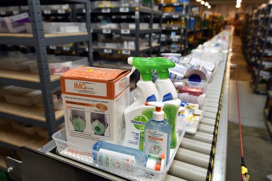 Desinfektionsmittel (Illustrationsbild: Eric Lalmand, Belga)