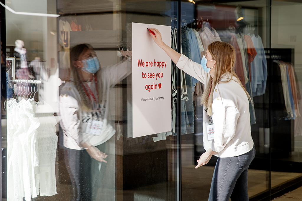 Wiedereröffnung der Läden in Österreich (Illustrationsbild: Erwin Scherau/APA/AFP)