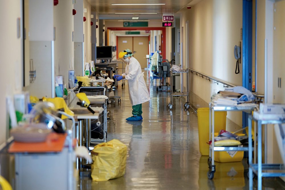 Erasmus-Krankenhaus in Brüssel (Bild: Kenzo Tribouillard/AFP)