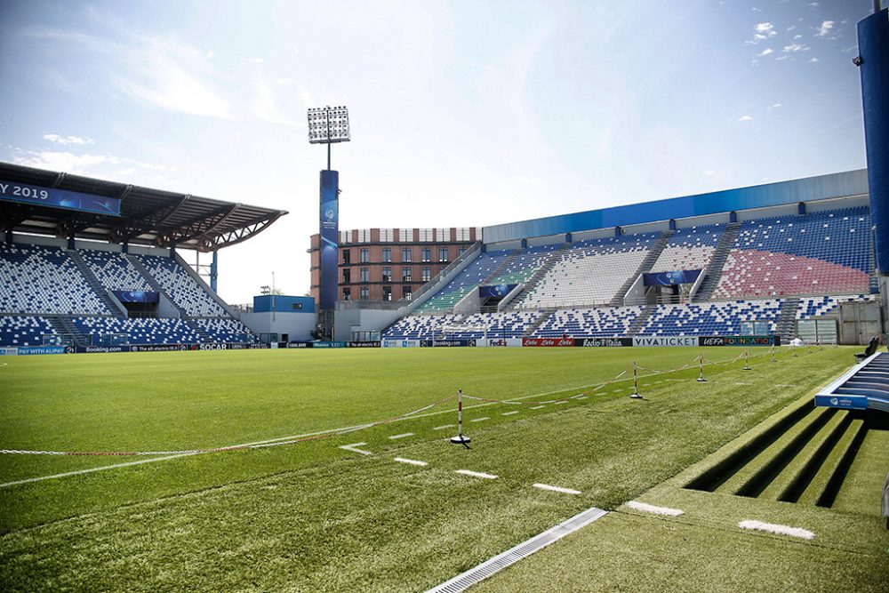 Fußballstadion in Italien