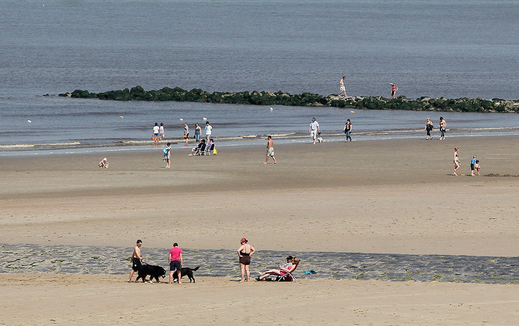 Der Strand von Middelkerke