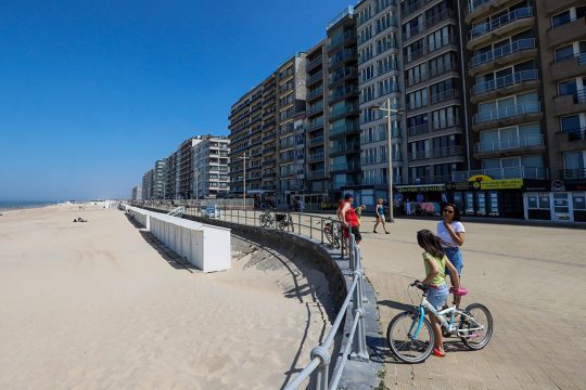 Die Strandpromenade in Middelkerke (Archivbild: Thierry Roge/Belga)