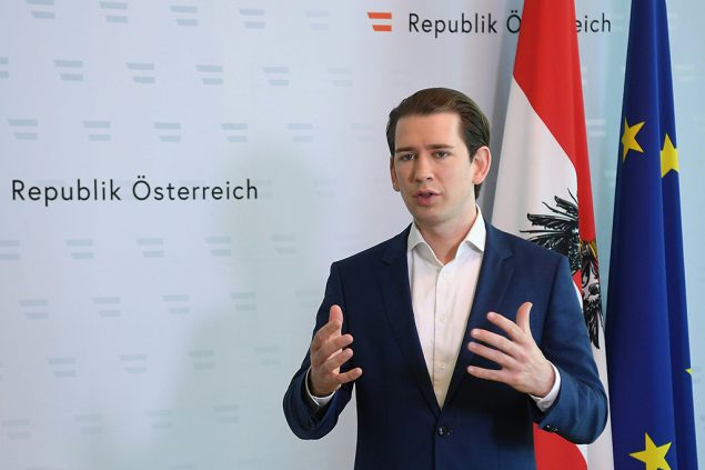 Österreichs Bundeskanzler Sebastian Kurz