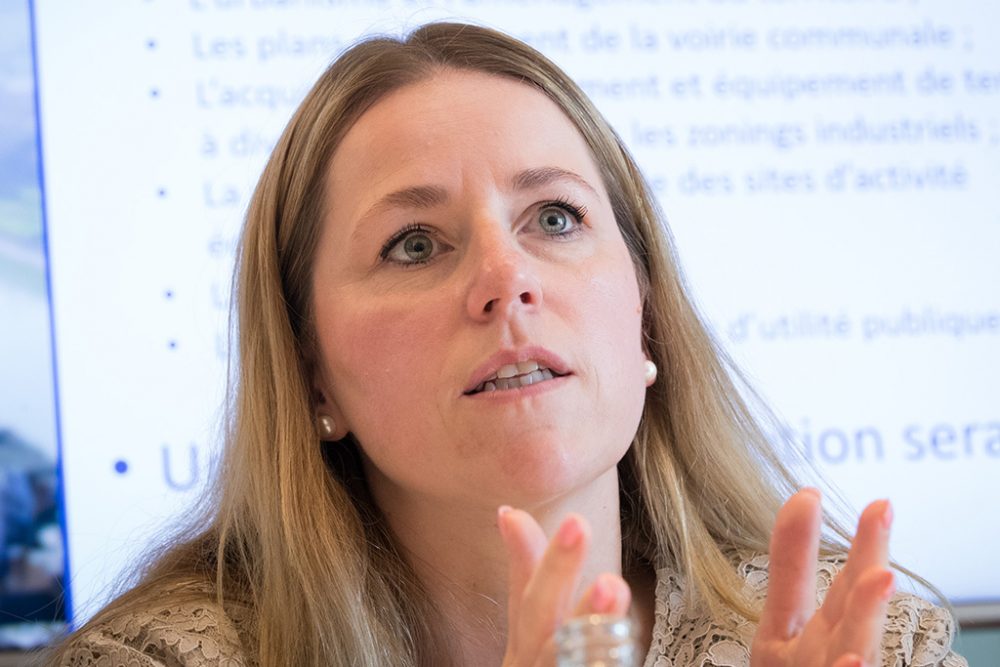 Ministerin Isabelle Weykmans