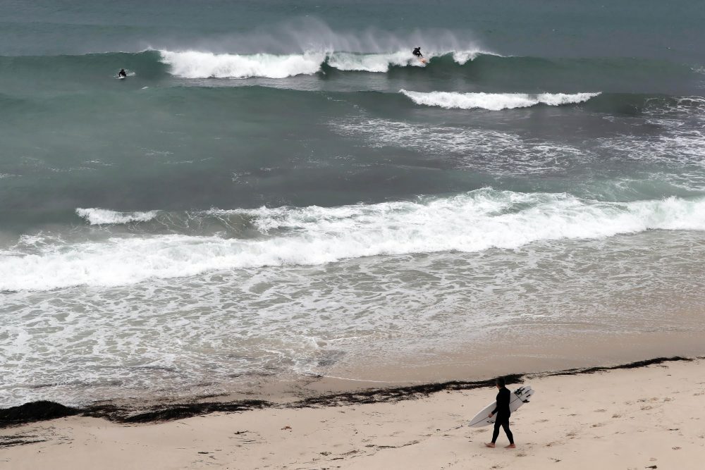 Sturm an Australiens Westküste (Bild: Trevor Collens/AFP)