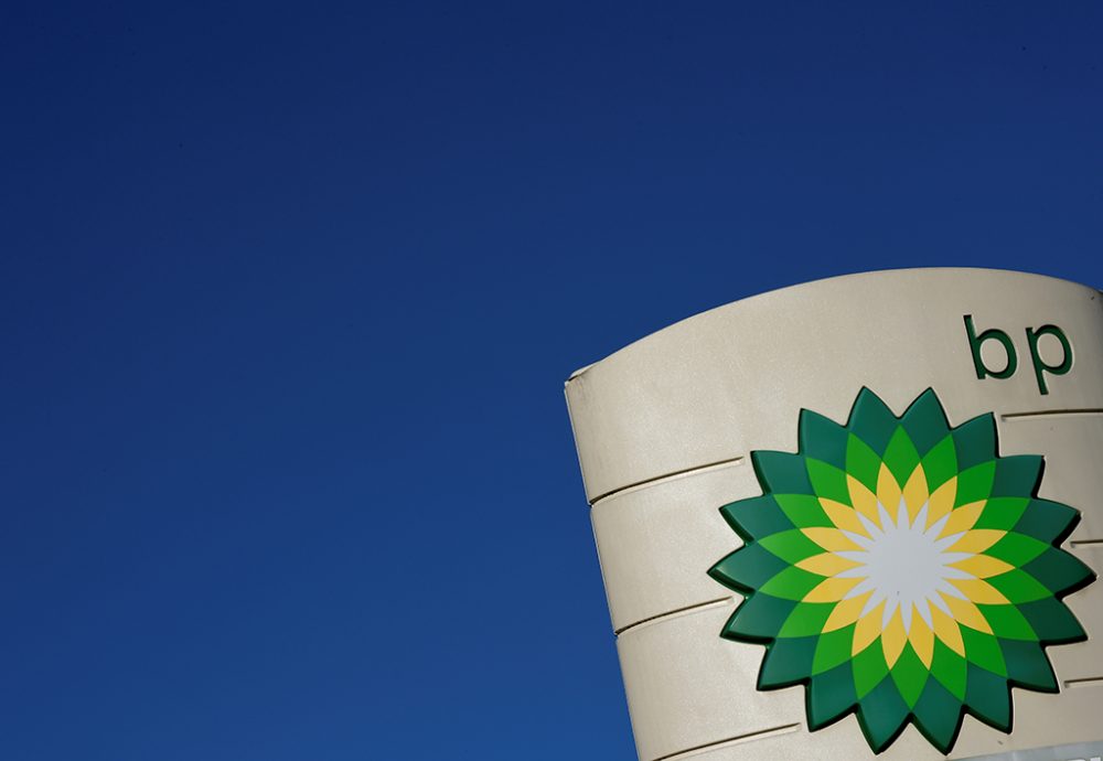 Logo von BP in Liverpool (Bild: Paul Ellis/AFP)