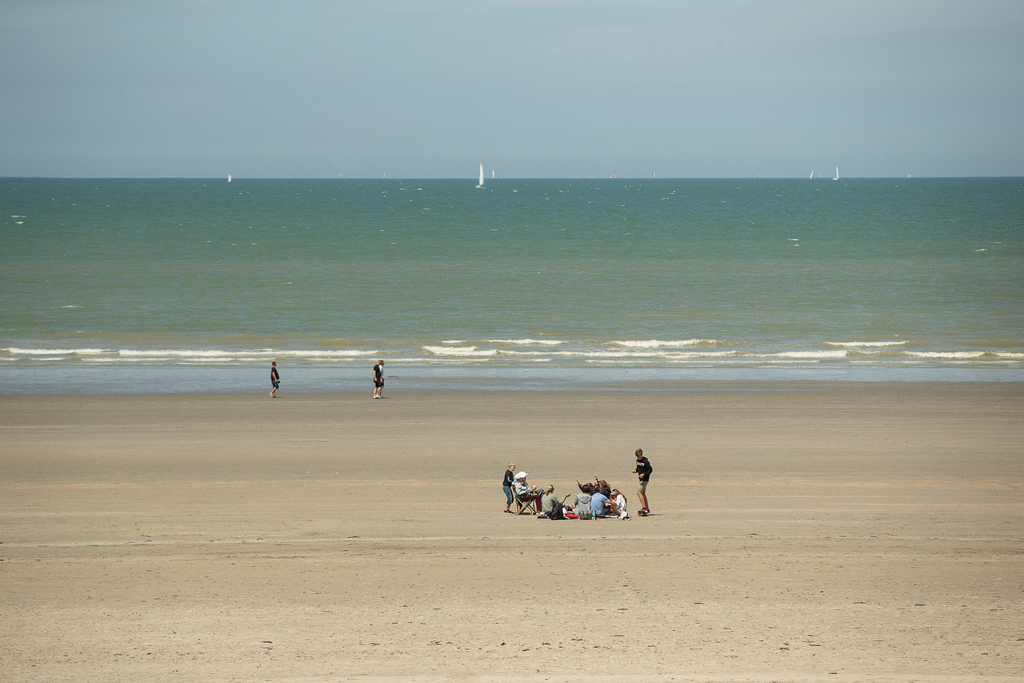 Am Strand von Nieuwpoort (Bild: James Arthur Gekiere/Belga)