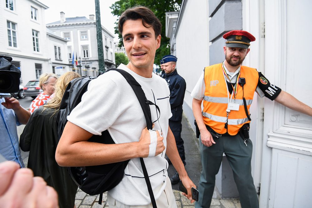 Der SP.A-Vorsitzende Conner Rousseau (Bild vom 13. Juni: Laurie Dieffembacq/Belga)