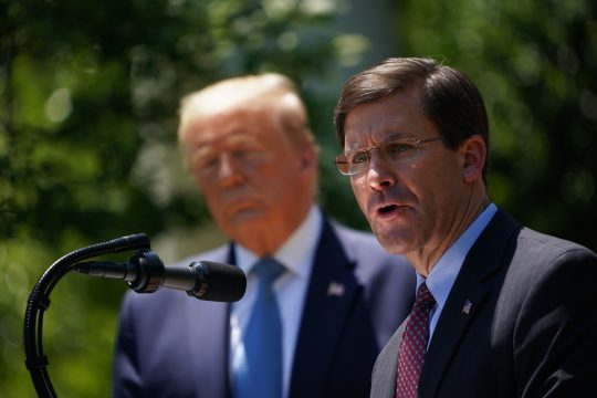 US-Verteidigungsminister Mark Esper am 15. Mai (Bild: Mandel Ngan/AFP)