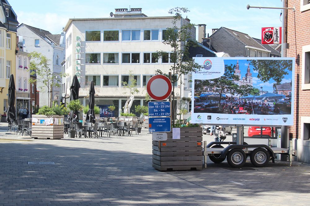 Eupen Open Air - Erstes autofreies Wochenende in der Eupener Innenstadt (Bild: Sarah Dederichs/BRF)